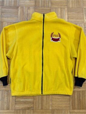 Vintage Florida State University Fleece Full Zip Jacket